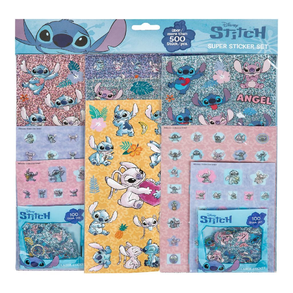 Disney Stitch Super Sticker Set