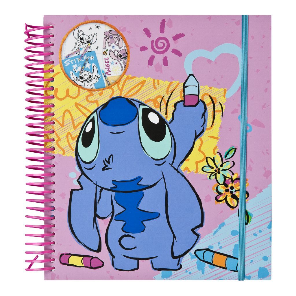 Disney Stitch Stencil &Amp; Kleurset