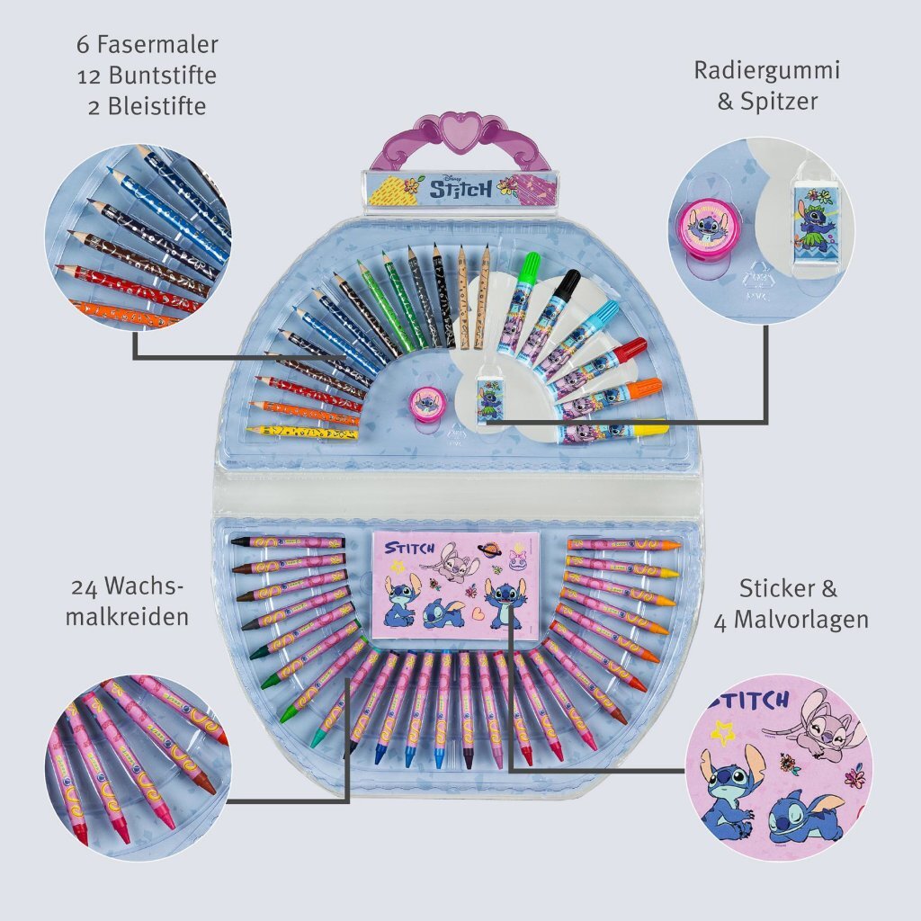 Disney Stitch Kleurkoffer