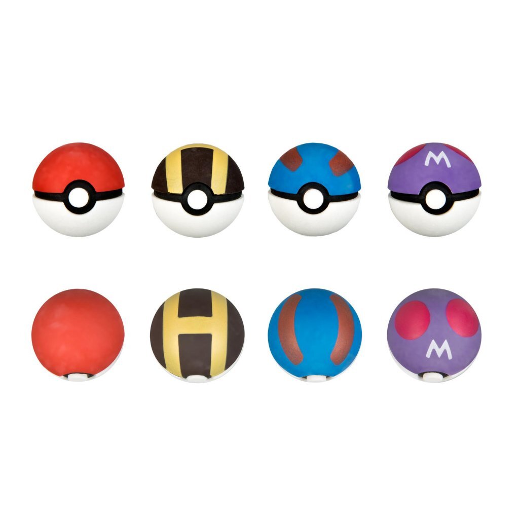 Pokemon Pok&Eacute;Mon Gum Pokeballen 4 Stuks