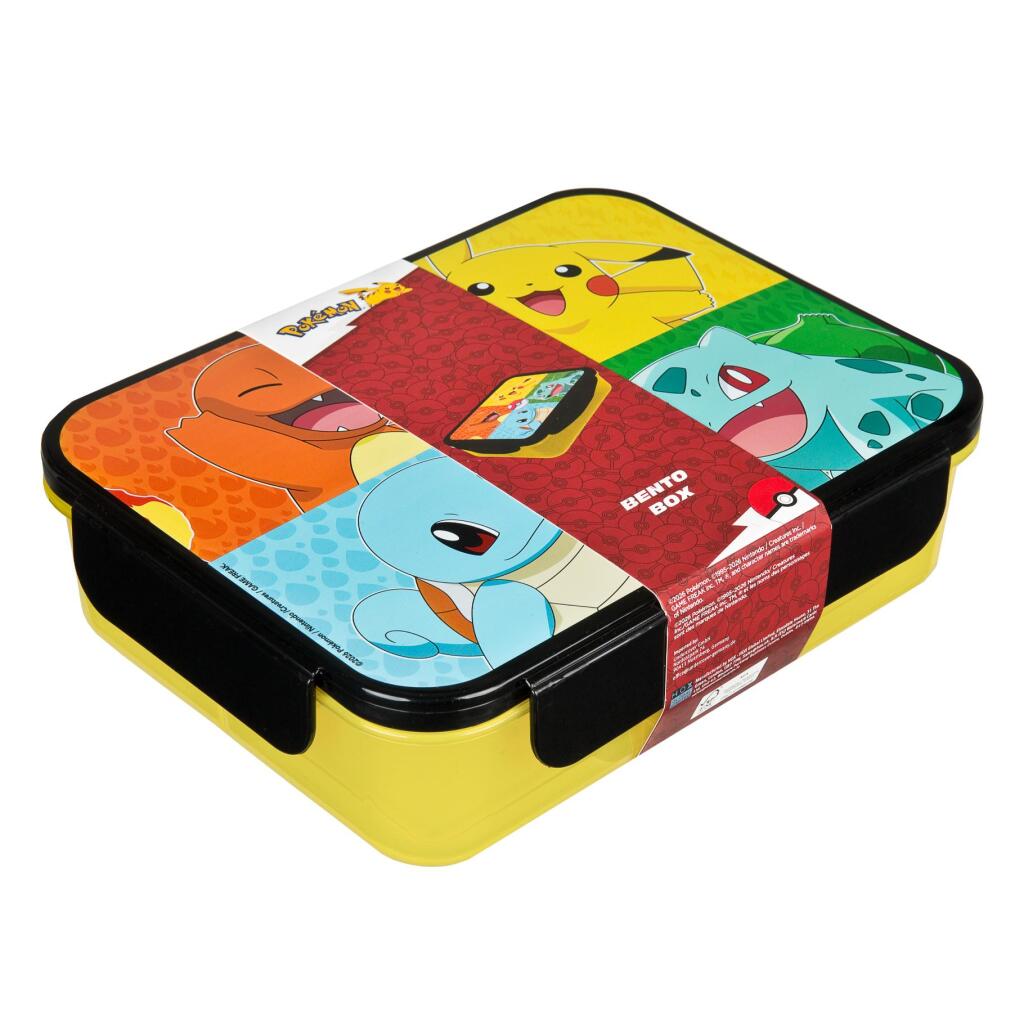 Pokemon Pok&Eacute;Mon Lunchbox Zwart/Geel