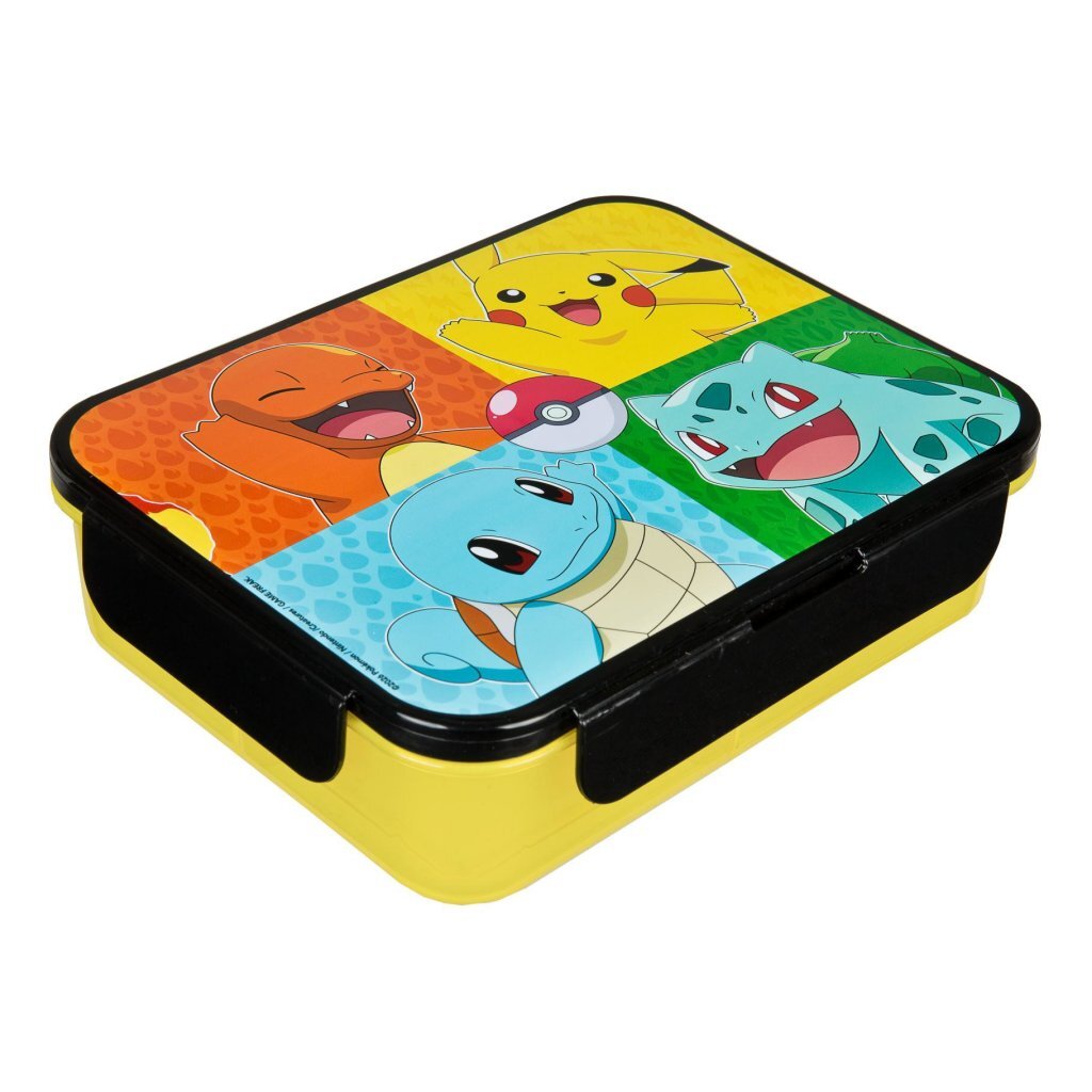 Pokemon Pok&Eacute;Mon Lunchbox Zwart/Geel