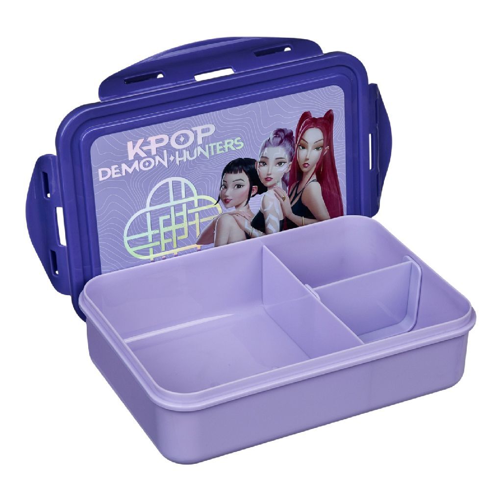 Overige Merken K-Pop Demon Hunters Lunchbox Paars