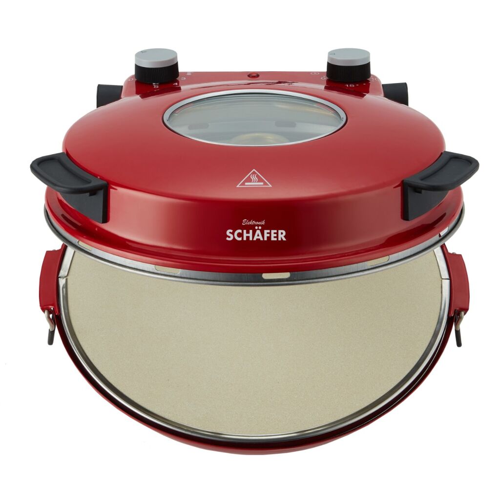 Schafer Schäfer Pizzaoven 32 Cm Rood