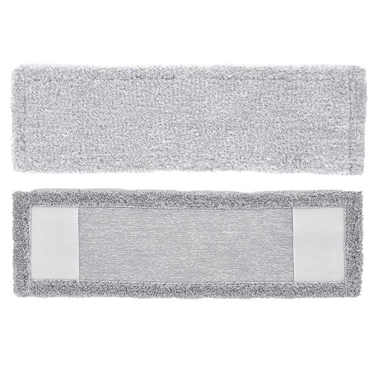 Overige Merken Clean Home Microvezel Dweildoeken 2 Stuks Lichtgrijs