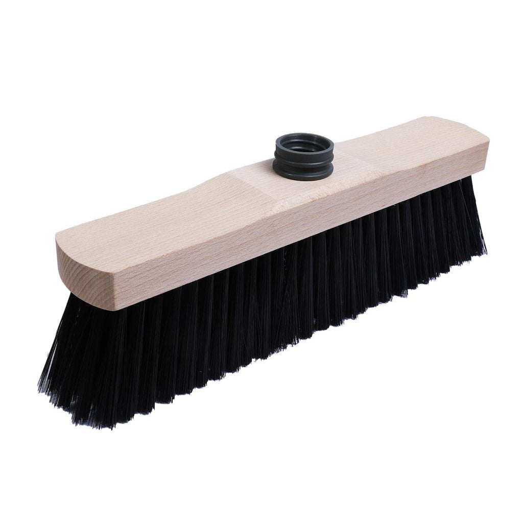 Clean Home Houten Bezemkop Zwart