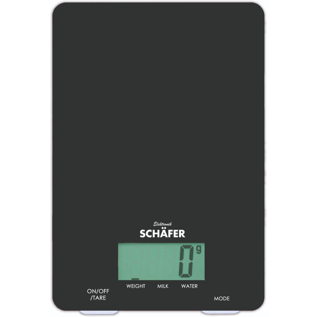 Schafer Sch&Auml;Fer Digitale Keukenweegschaal Zwart