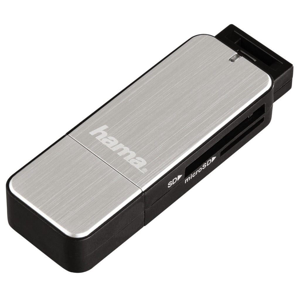 Hama Usb 3.0 Card Reader Sd/Micro Sd Zilver