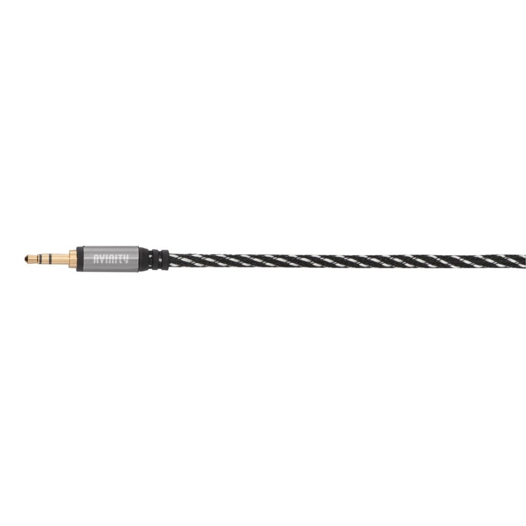 Avinity Audiokabel 3,5-Mm Stek./Stek. Stereo Stof Verguld 1,5 M