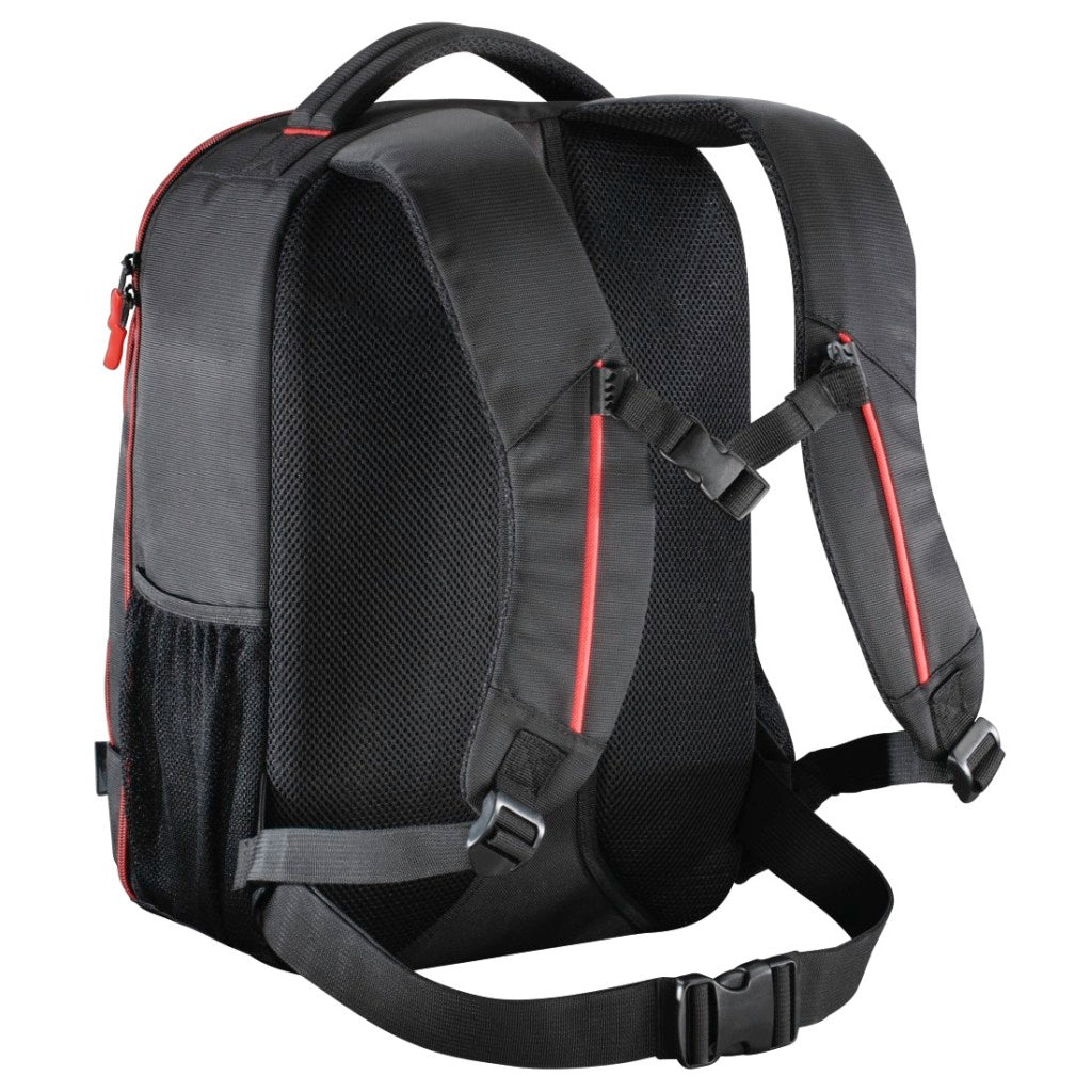 Hama Camera-Rugzak Miami 190 Zwart/Rood