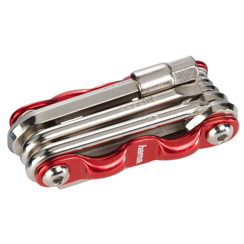 Hama Inklapbaar Mini-Gereedschap Voor De Fiets 9-Delig