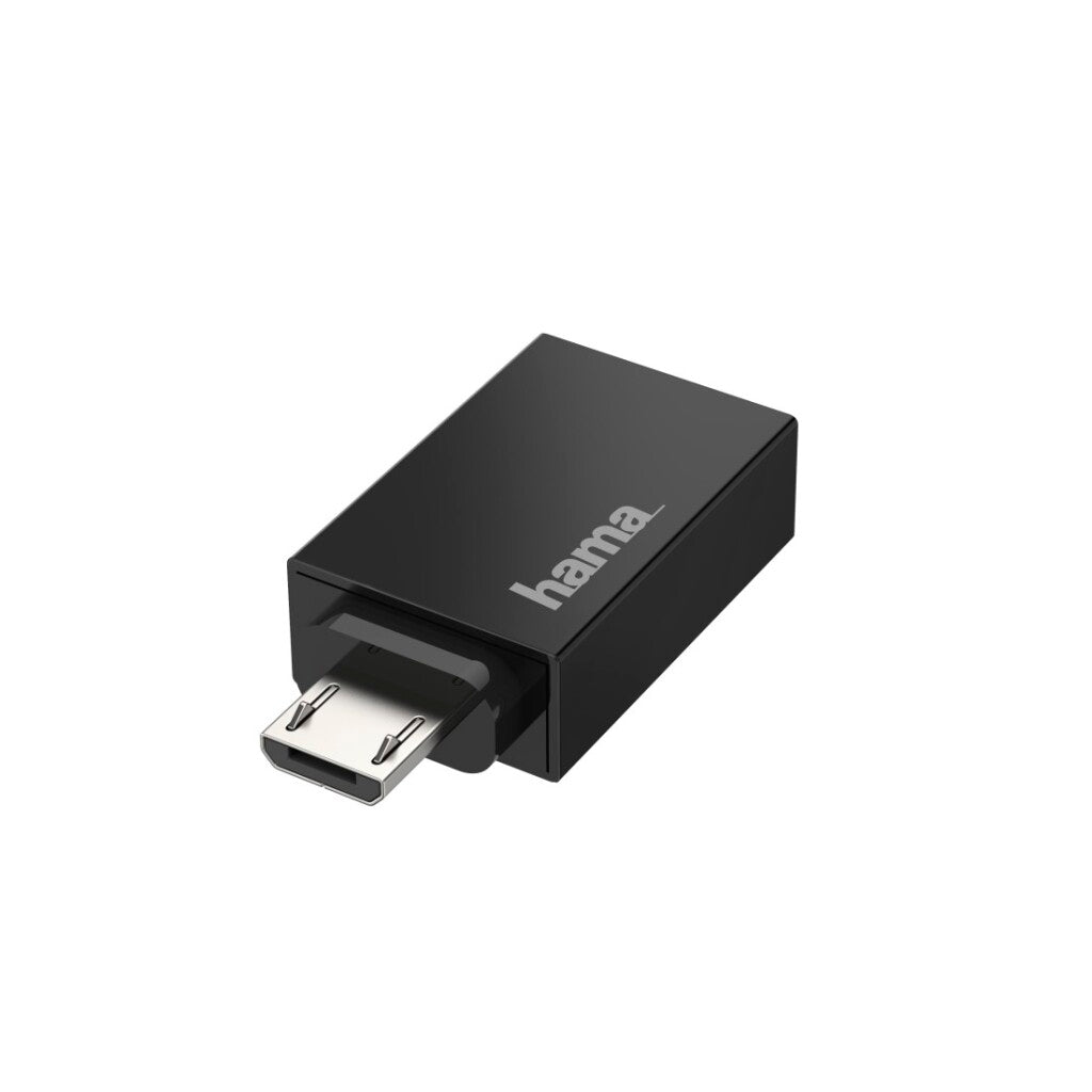 Hama Usb-Otg-Adapter Micro-Usb-Stekker - Usb-Aansluiting Usb 2.0 480 Mbit/S