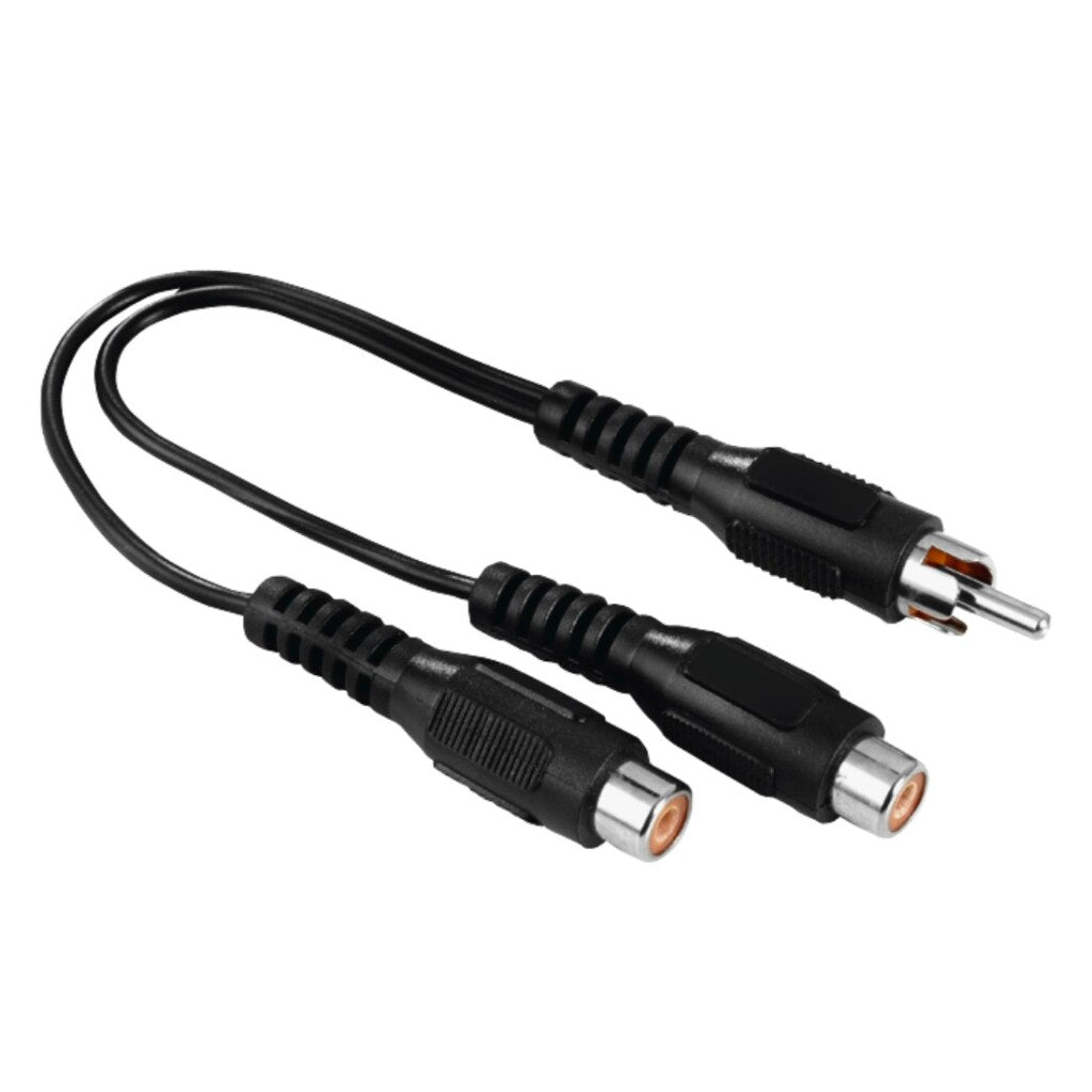 Hama Subwoofer-Adapter Cinch-Stekker - 2 Cinch-Koppelingen