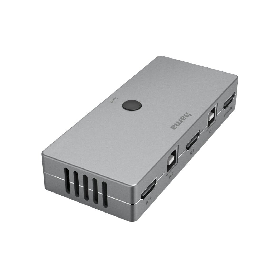 Hama Kvm-Switch 4-Poorten 3X Usb-A 1X Hdmi Incl. Kabel