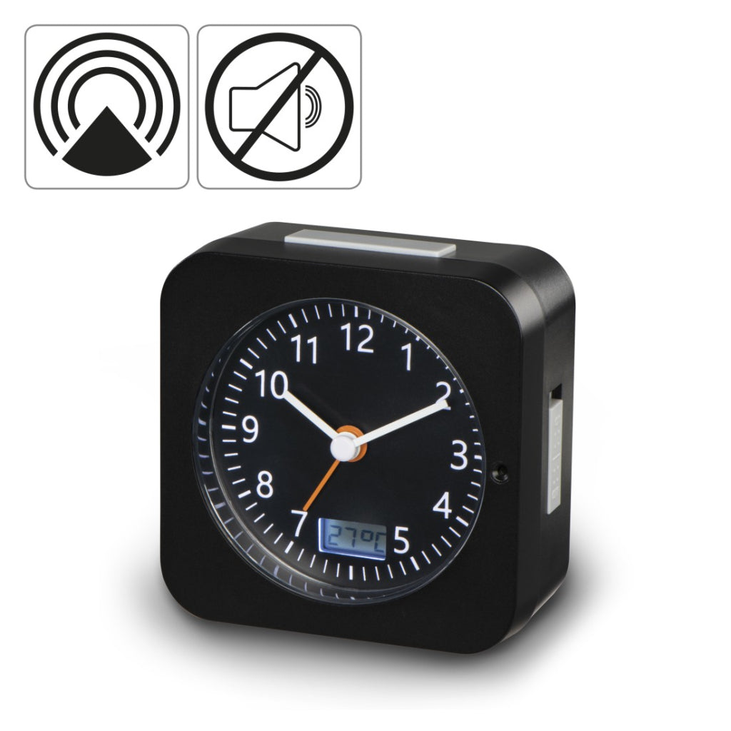Hama Radiogestuurde Wekker Multi Zwart