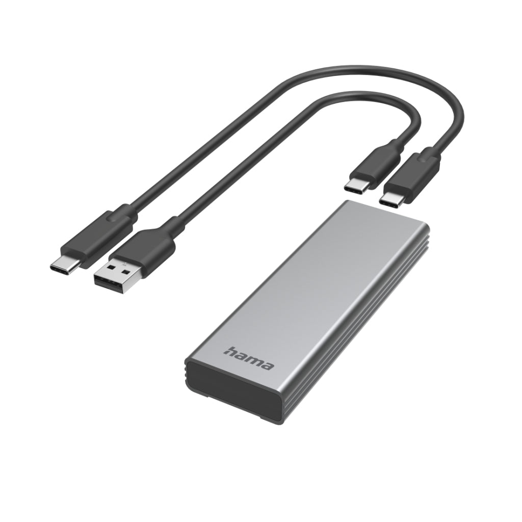 Hama Usb-Behuizing Voor Harde Schijf Voor M.2 Sata En Nvme Ssd-Harde Schijven