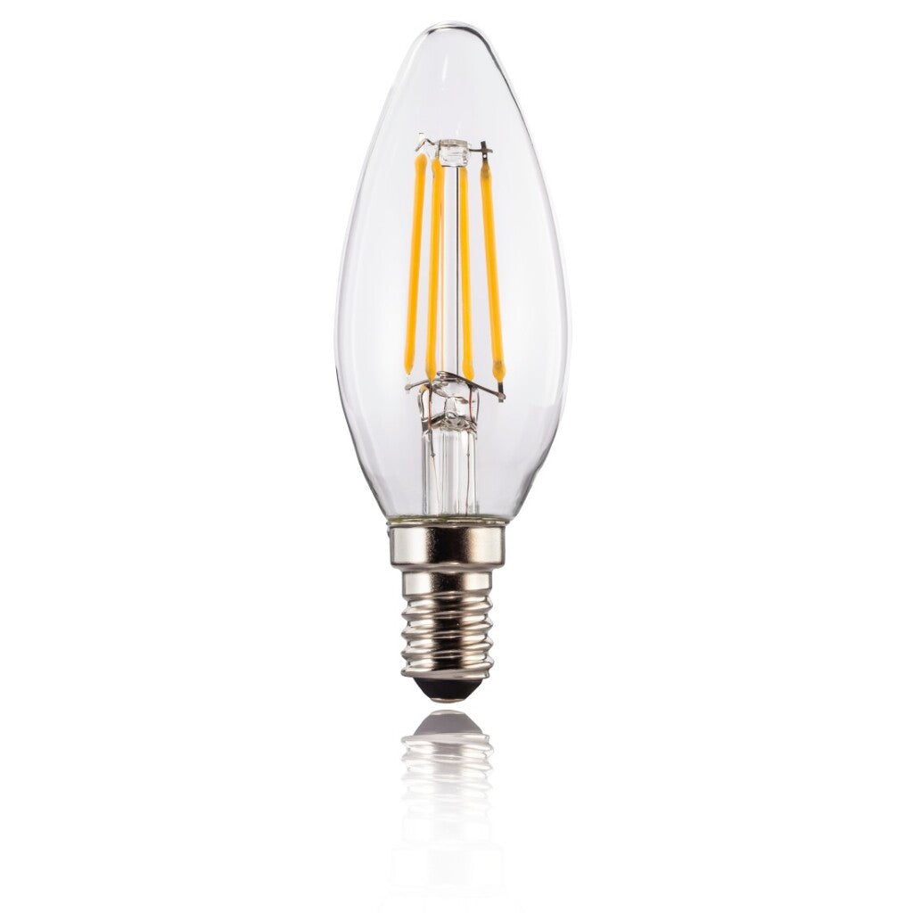 Xavax Led-Gloeidraad E14 470Lm Vervangt 40W Kaarslamp Warm Wit Helder