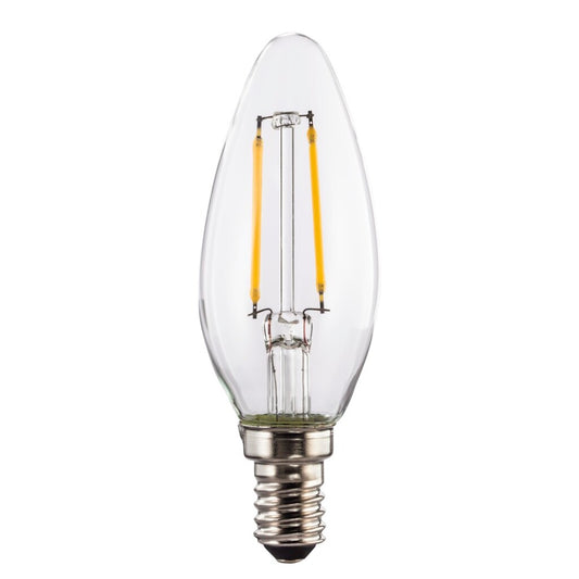Xavax Led-Gloeidraad E14 250Lm Vervangt 25W Kaarslamp Warm Wit Helder