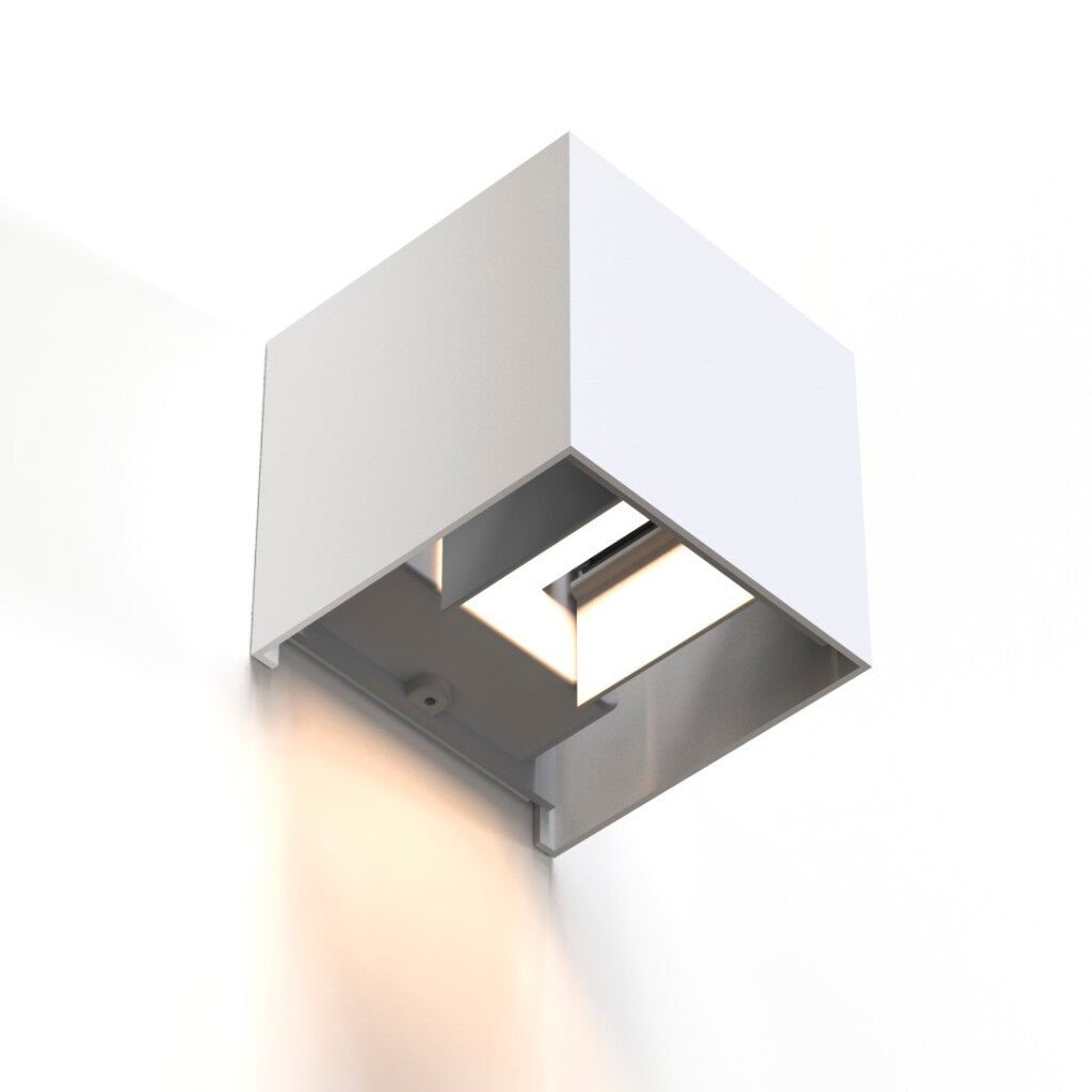 Hama Led-Wandlamp Voor Binnen En Buiten Wifi App- En Spraakbesturing Wit