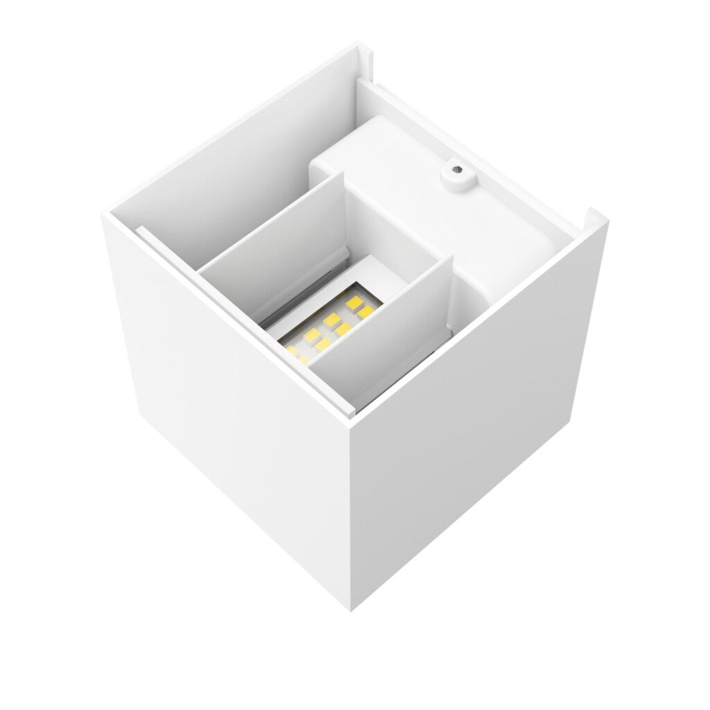 Hama Led-Wandlamp Voor Binnen En Buiten Wifi App- En Spraakbesturing Wit