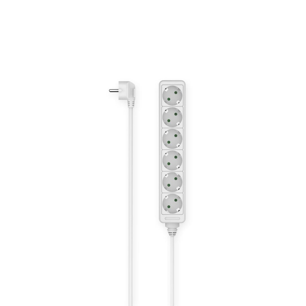 Hama Stekkerdoos 6-Voudig 1,4 M Wit