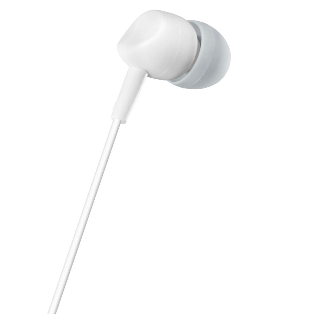 Hama Oordopjes Kooky In-Ear Microfoon Kabel-Knikbescherming Wit
