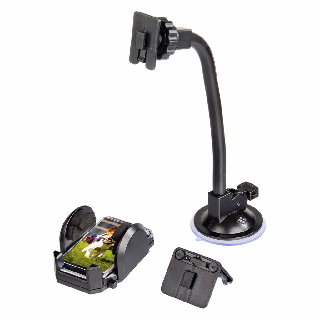 Hama 2In1 Gsm-Houder Voor De Auto Multi V. Vent. / Ruit 360 Graden Draaibaar