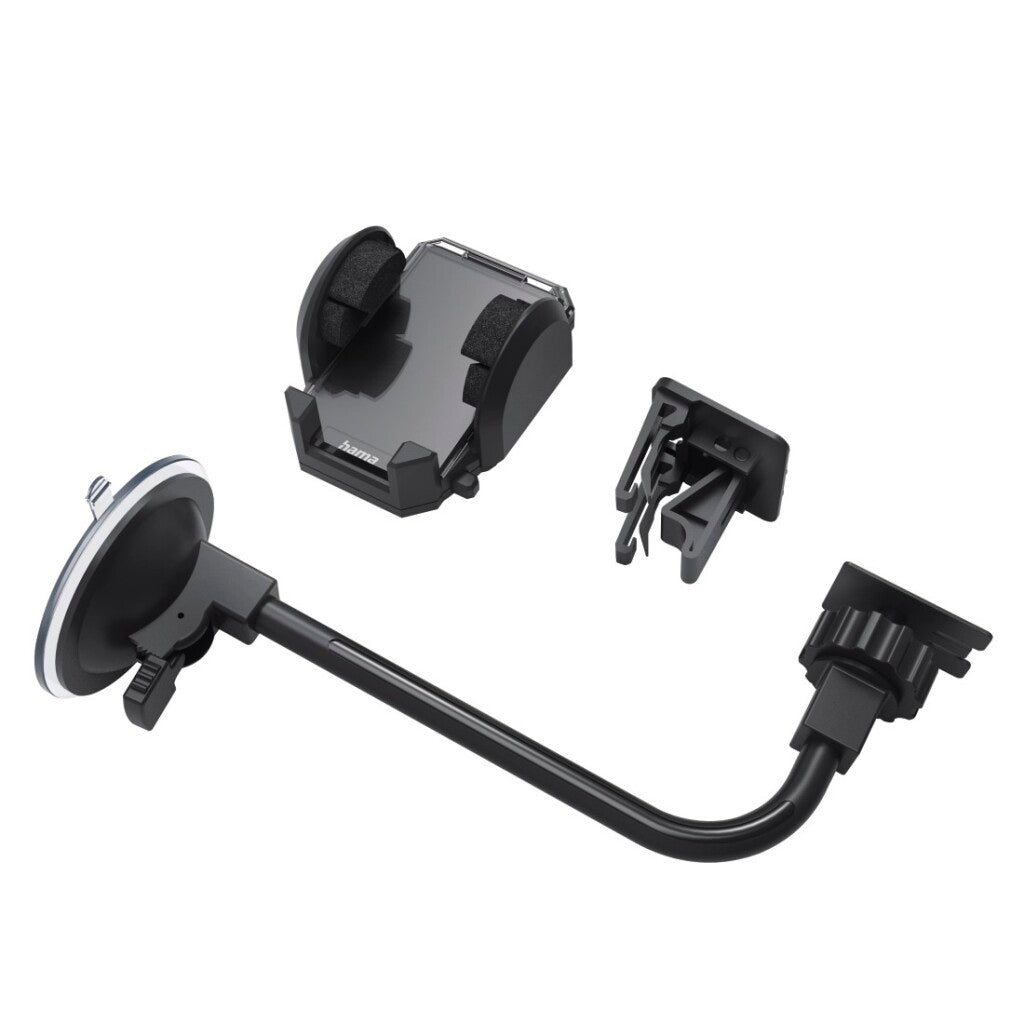 Hama 2In1 Gsm-Houder Voor De Auto Multi V. Vent. / Ruit 360 Graden Draaibaar