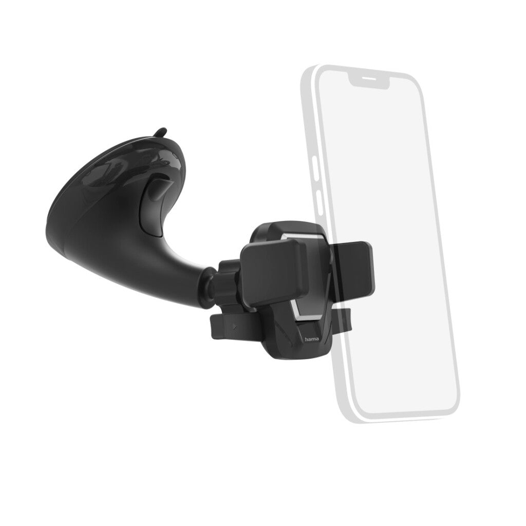 Hama Gsm-Houder Voor De Auto Easy Snap Met Zuignap 360 Graden Draaib. Uni.