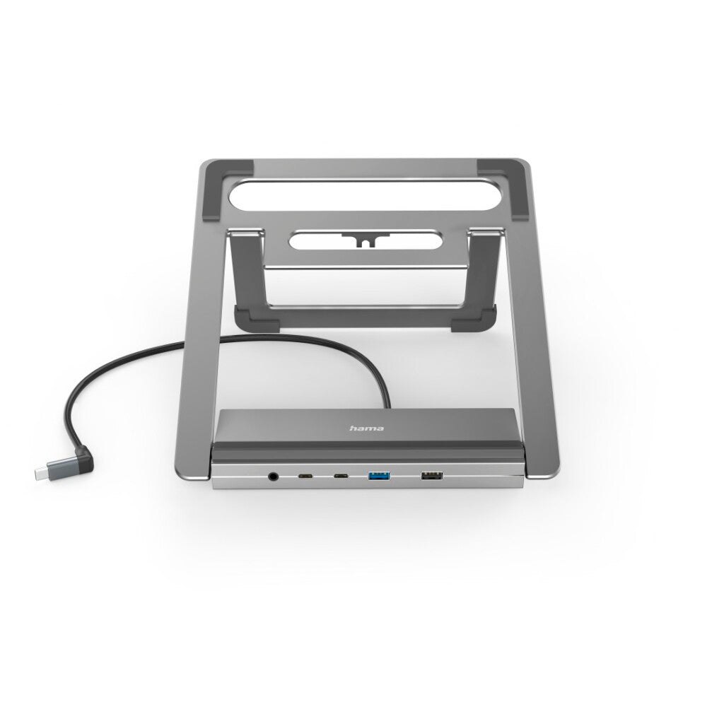 Hama Usb-C-Dockingstation Connect2Office Stand Notebook-Houder 12 Poorten