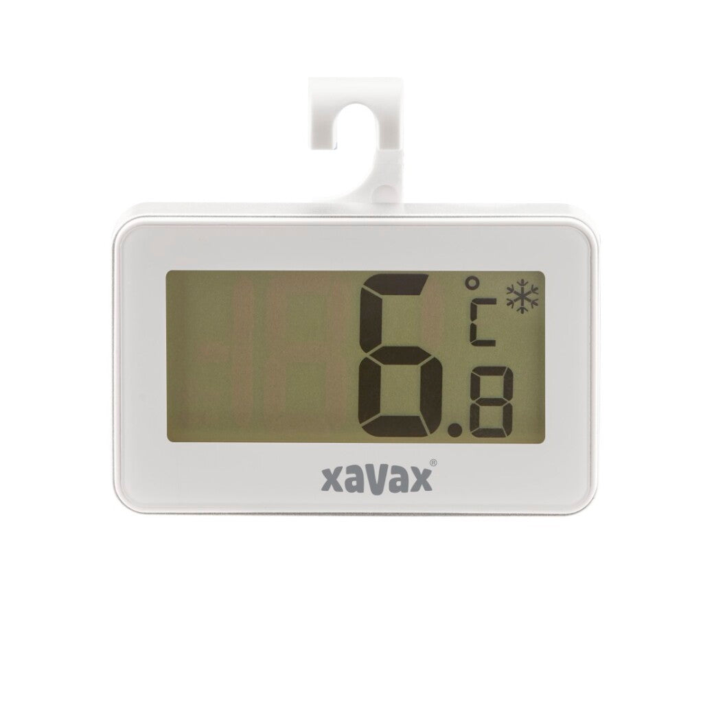 Xavax Digitale Thermometer Voor Koelkast Vrieskast En Vrieskist Wit