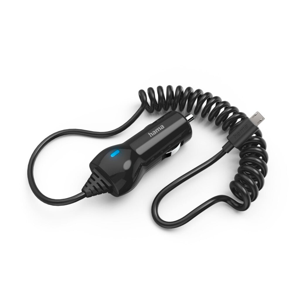Hama Auto-Oplader Met Micro-Usb-Aansluiting 6 W 1,0 M Zwart