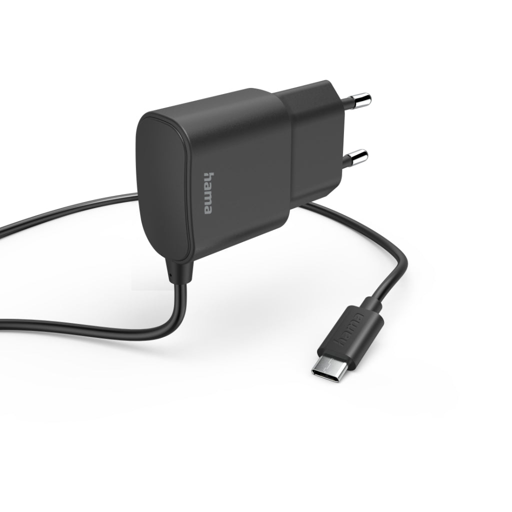 Hama Oplader Met Usb C-Aansluiting 12W 1 M Zwart