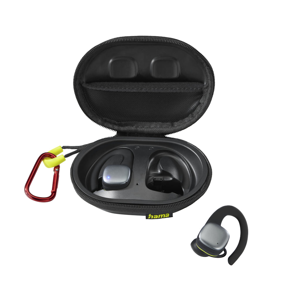 Hama Bluetooth&Reg;-Koptelefoon Spirit Athletics True Wireless Oorbeugel Zw/Ge