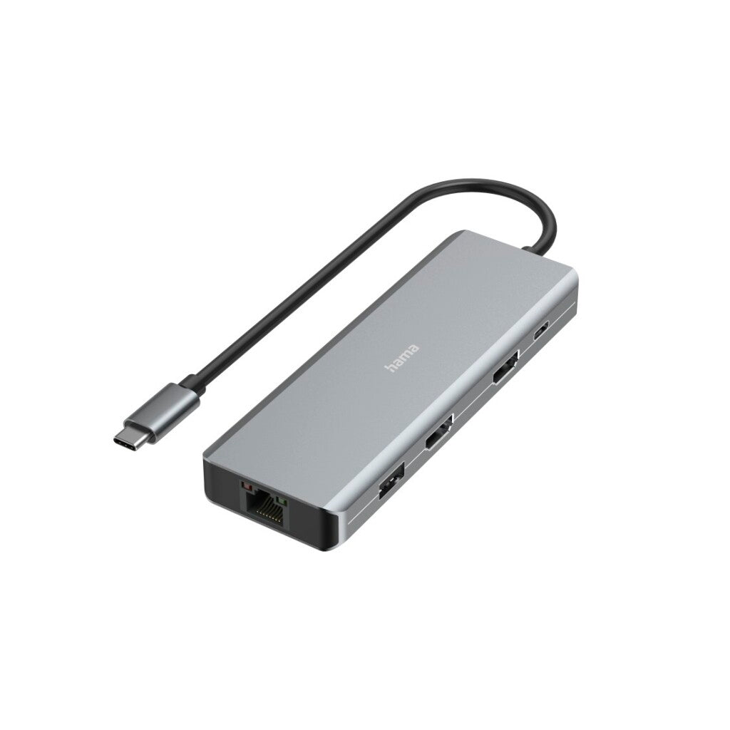 Hama Usb C Hub 9-Poorts 2X Hdmi Usb A Usb C Lan Antraciet
