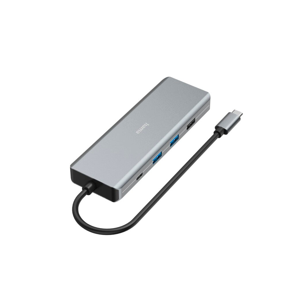 Hama Usb C Hub 9-Poorts 2X Hdmi Usb A Usb C Lan Antraciet