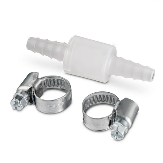 Xavax Terugslagklep Met 2 Slangklemmen Voor Max. &Oslash; 10 Mm