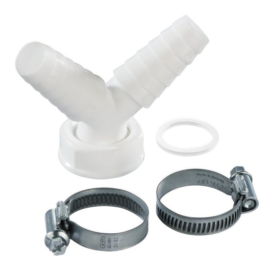 Xavax Y-Connector Voor Afvoerslangen Met Dichting 1''