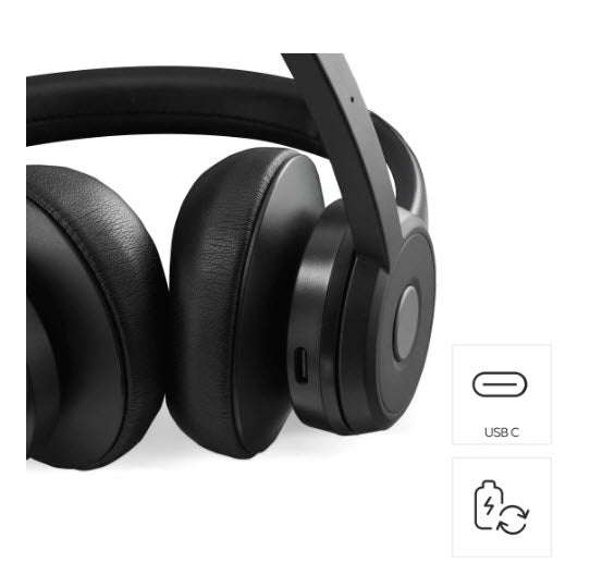 Hama Bluetooth&Reg;-Headset Bt700 Met Microfoon Draadloos Voor Pc Gsm Zwart