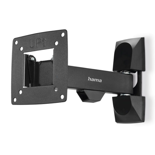 Hama Tv Muurbeugel Draaibaar Kantelbaar Schermen 10-26 Inch Zwart