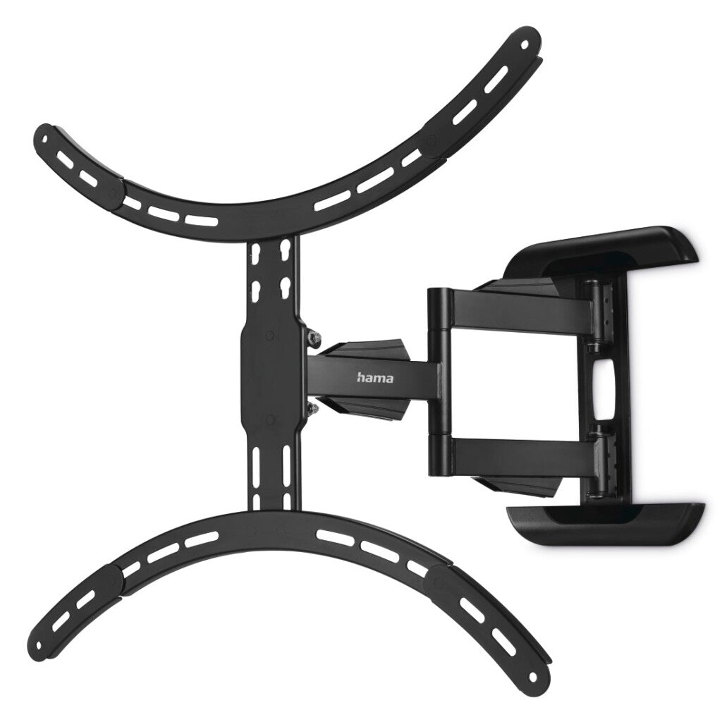 Hama Tv Muurbeugel Draaibaar Kantelbaar Uittrekbaar Schermen 37-75 Inch Zwart