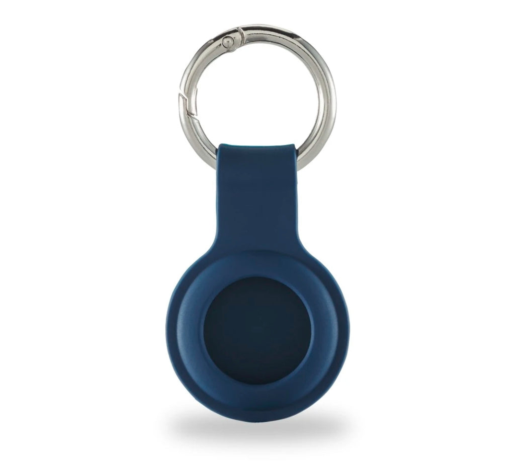 Hama Sleutelhanger Fantastic Feel Voor Apple Airtag Siliconen-Look Blauw