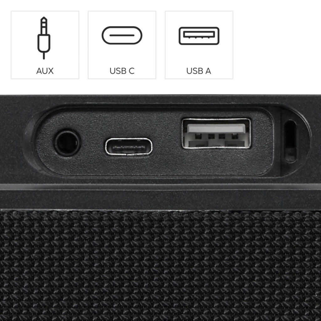 Hama Bluetooth&Reg;-Luidspreker Mate Pro Waterdicht Ipx6 Powerpack 60W Zw