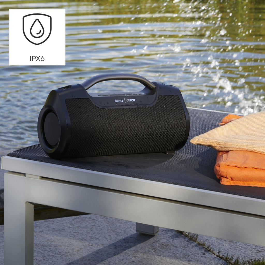 Hama Bluetooth&Reg;-Luidspreker Mate Pro Waterdicht Ipx6 Powerpack 60W Zw