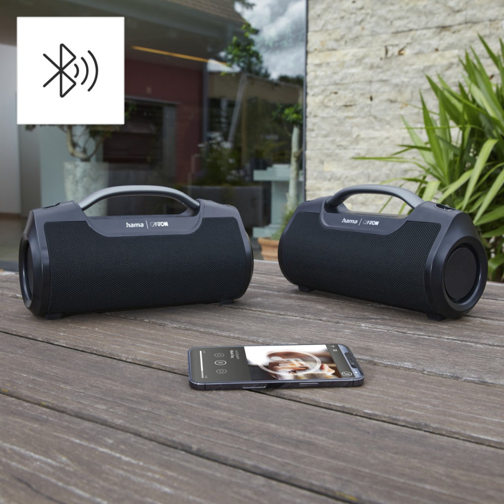 Hama Bluetooth&Reg;-Luidspreker Mate Pro Waterdicht Ipx6 Powerpack 60W Zw