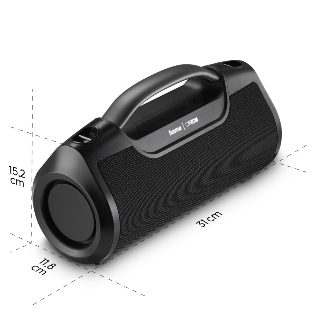 Hama Bluetooth&Reg;-Luidspreker Mate Pro Waterdicht Ipx6 Powerpack 60W Zw