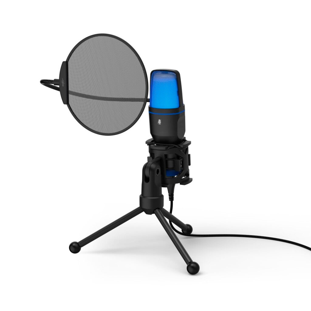 Urage Stream 410 Hd Gaming Microfoon Zwart + Led-Verlichting