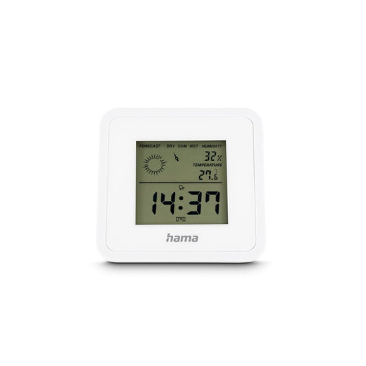 Hama Borneo Digitale Thermometer En Hygrometer Voor Binnen Wit