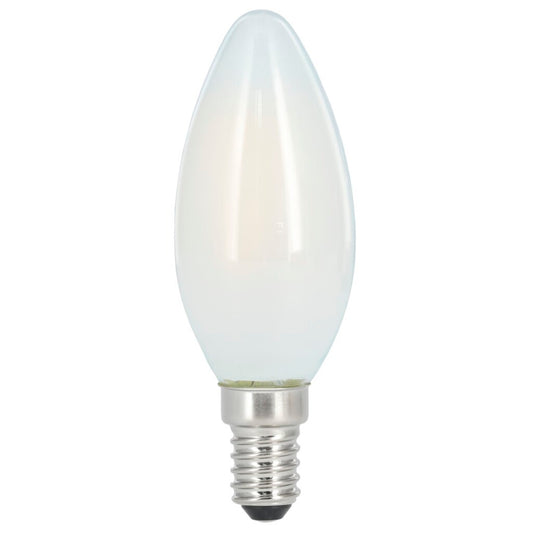 Xavax Led Kaarslamp 6W E14 806 Lm Warm Wit Mat