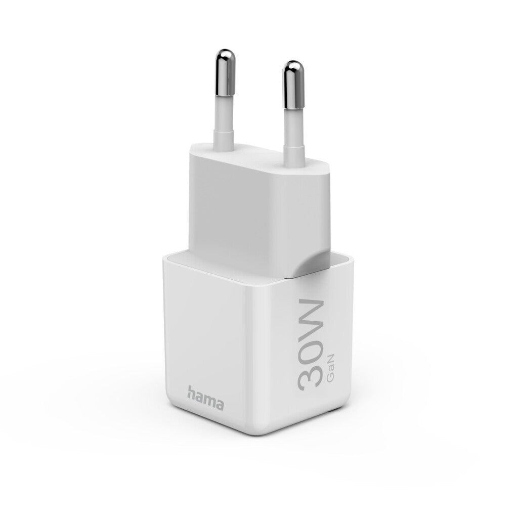 Hama Snellader 30W Usb-C Pd/Qc/Gan Wit